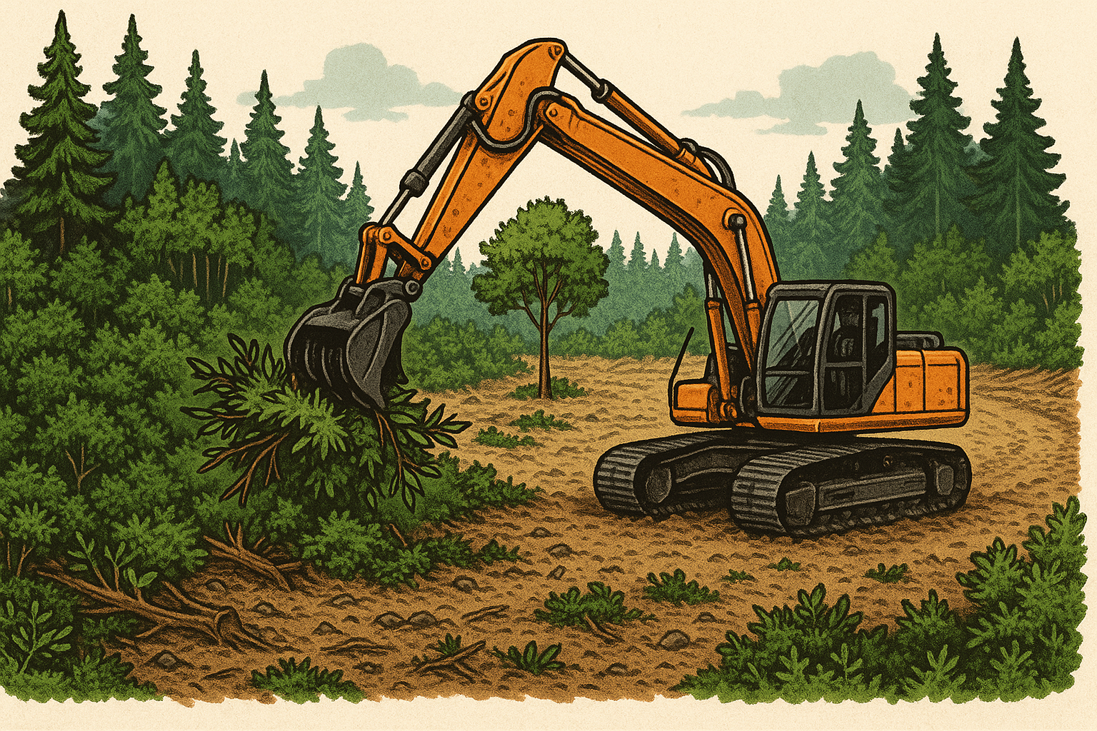 Defensible Space Clearing