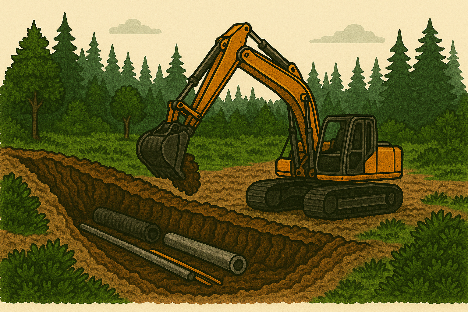 Trenching & Utility Installation